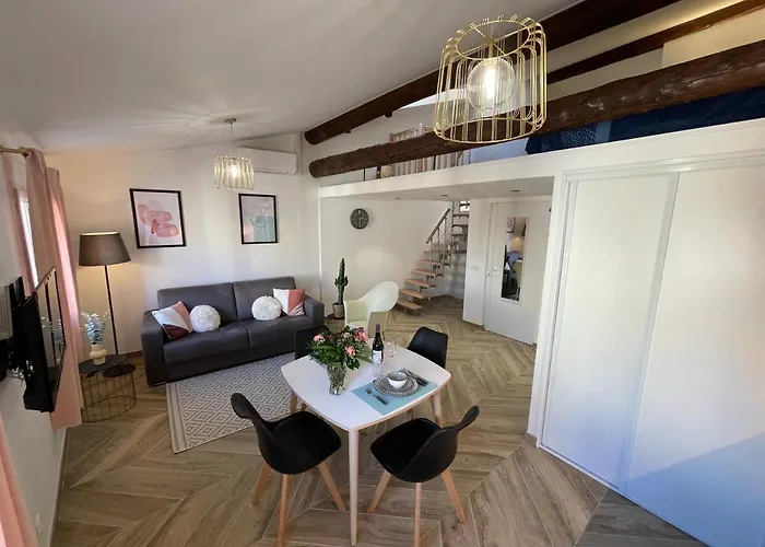 Nice Renting - Massena - Loft - Heart Of Vieil Antibes - The Market With Sea View